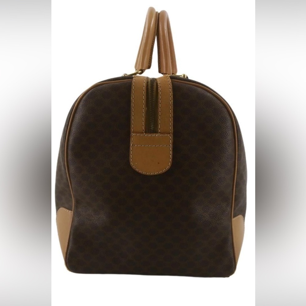 Celine Brown Macadam Boston bag - Picture 10 of 13